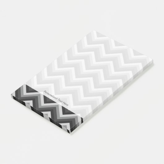 Post-it® Rétro zigzag Chevron de motif (Incliné)