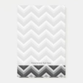 Post-it® Rétro zigzag Chevron de motif (Devant)