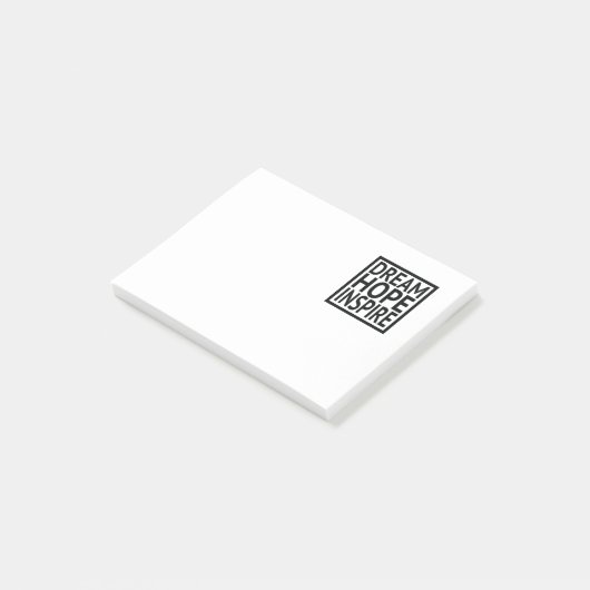 Post-it® Rêve - espoir - inspirez (Incliné)