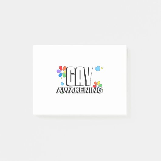 Post-it® Réveil gay (Devant)