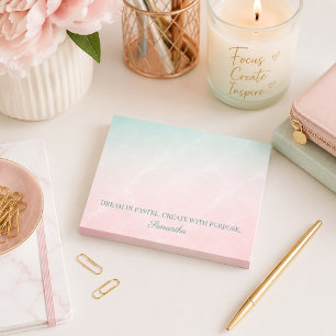 Post-it® Rêver en pastel, créer avec un but