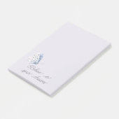 Post-it® Rêves de papillon lavande (Incliné)