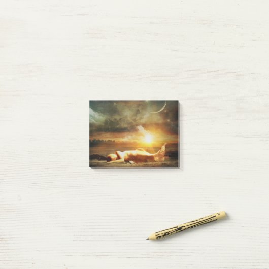 Post-it® Rêves de sirène (Sur un bureau)