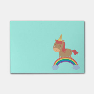 Post-it® Rêves mignons de cheval à être humour de licorn