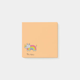 Post-it® Rhinbow Rhino Rainbow Notes Orange
