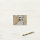 Post-it® Rhodesian Ridgeback (Sur un bureau)