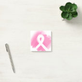Post-it® Ribbon de sensibilisation au cancer du sein Aquare (Bureau)