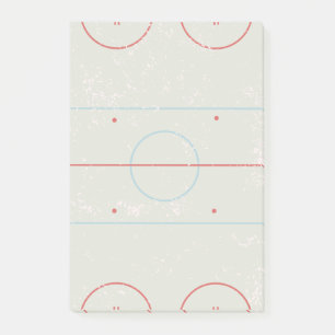Post-it® Rink de hockey sur glace de style débrayé