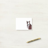 Post-it® Rire Horse Amusant Art équestre (Sur un bureau)