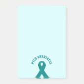 Post-it® Risque Turquoise de sensibilisation au SSPT (Devant)