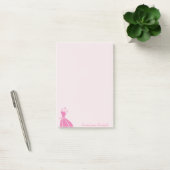Post-it® Robe Fille Cool - Personnalisée (Bureau)