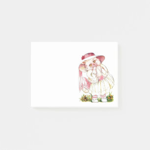 Post-it® Robe Kitty