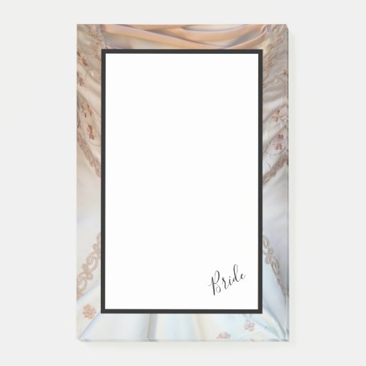 Post-it® Robe Mariage mariée (Devant)