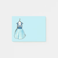 Robe Prom Vintage Bleu Joli Post Son