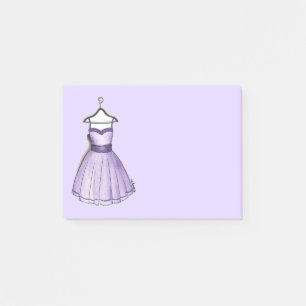 Post-it® Robe Prom Vintage Violet Fashionista Post Son