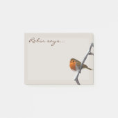 Post-it® Robin Say (Devant)