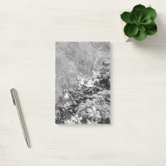 Post-it® Rochers dans la mer, vue au-dessus 2 (Bureau)