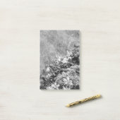 Post-it® Rochers dans la mer, vue au-dessus 2 (Sur un bureau)