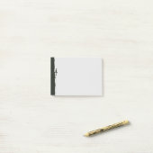 Post-it® Rock Climbing Mountain Climber Silhouette (Sur un bureau)