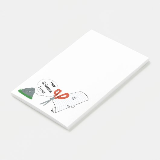 Post-it® Rock, Papier, Ciseaux (Incliné)