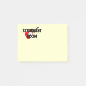 Post-it® Rocks de retraite (Devant)