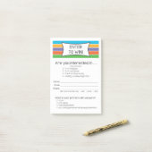 Post-it® Rodan + Les champs inspirés entrent pour gagner la (Sur un bureau)