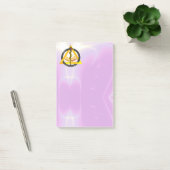 Post-it® RODE DU SYMBOLE DENTISTE ASCLEPIUS, lilas (Bureau)