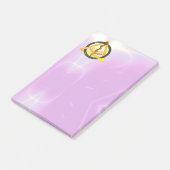 Post-it® RODE DU SYMBOLE DENTISTE ASCLEPIUS, lilas (Incliné)
