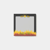 Post-it® Roi du Grill Couronne (Devant)