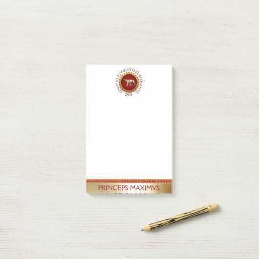 Post-it® Romain (Sur un bureau)