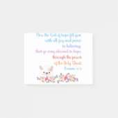 Post-it® Romans 15 Bible Verse Design (Devant)