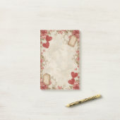 Post-it® romantique (Sur un bureau)
