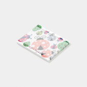 Post-it® Romantique Cute Lovely Stylé, Ladybugs (Incliné)