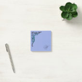 Post-it® Romantique Pastel Steampunk Goth Monogrammé (Bureau)