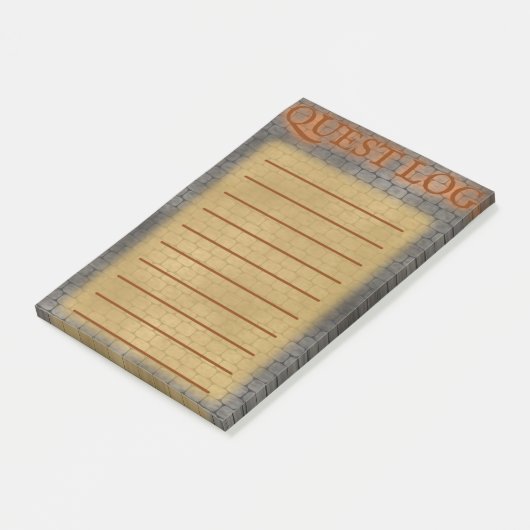 Post-it® Rondin de recherche de RPG (Incliné)