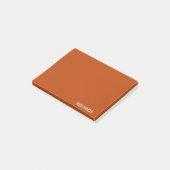 Post-it® Rooibos rouge brun nom (Incliné)