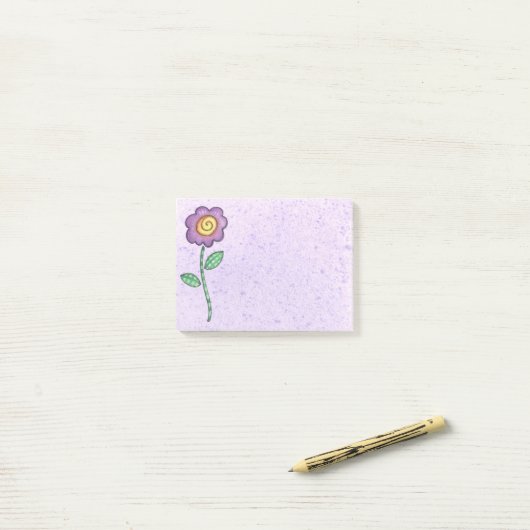 Post-it® Rose (Sur un bureau)