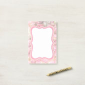 Post-it® Rose (Sur un bureau)
