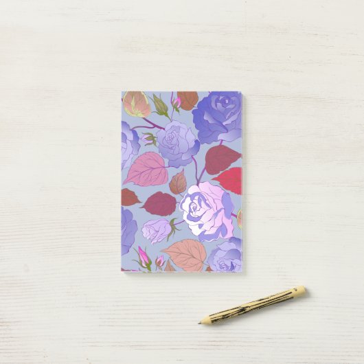 Post-it® Rose 29 (Sur un bureau)