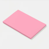 Post-it® Rose Baker-Miller (couleur solide) (Incliné)