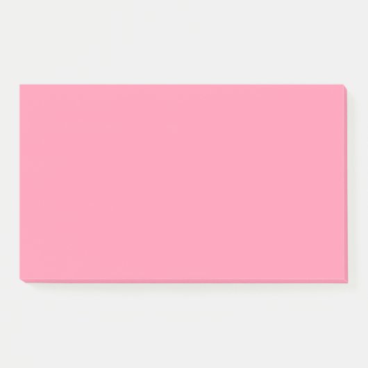 Post-it® Rose Baker-Miller (couleur solide) (Devant)