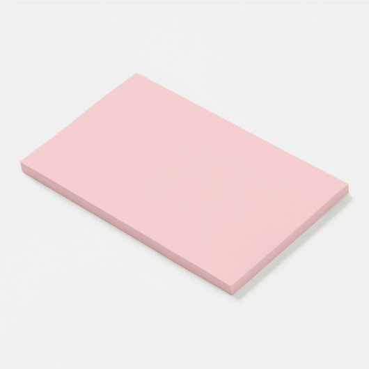 Post-it® Rose bébé (couleur unie) (Incliné)