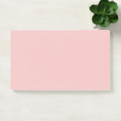 Post-it® Rose bébé (couleur unie) (Bureau)
