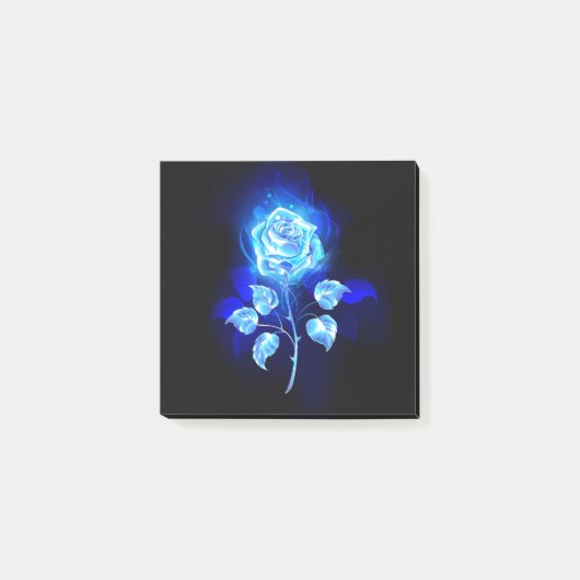 Post-it® Rose Bleue Brûlante (Devant)