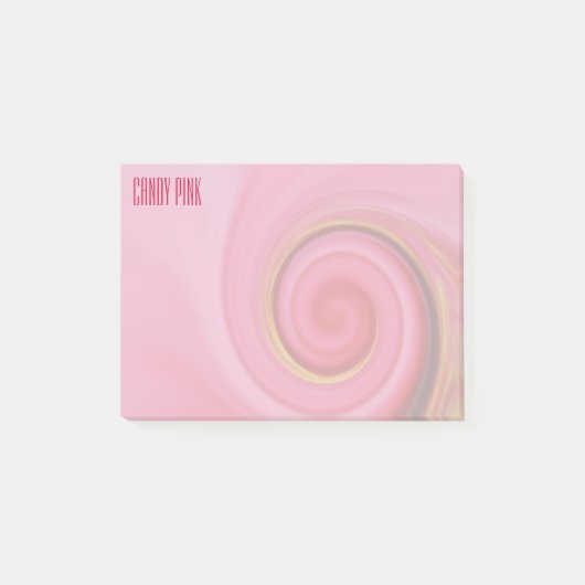 Post-it® rose bonbon (Devant)