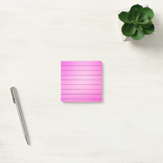 Post-it® Rose brillant (Bureau)