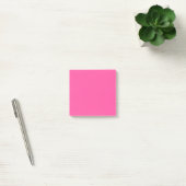 Post-it® Rose brillant (couleur solide) (Bureau)