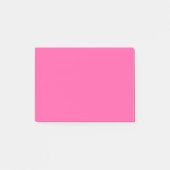 Post-it® Rose brillant (couleur solide) (Devant)