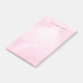 Post-it® Rose | Chic aquarelle personnalisée (Incliné)
