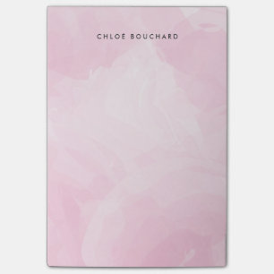 Post-it® Rose   Chic aquarelle personnalisée